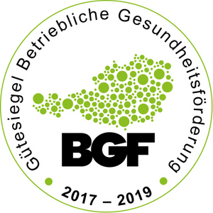 Gütesiegel Betriebliche Gesundheitsförderung 2017-2019