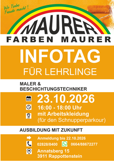 Informationstag Lehrlinge 2026